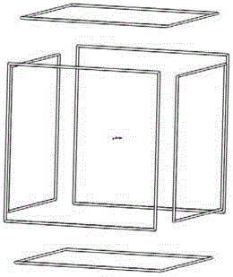 Three-dimensional magnetic field generation device