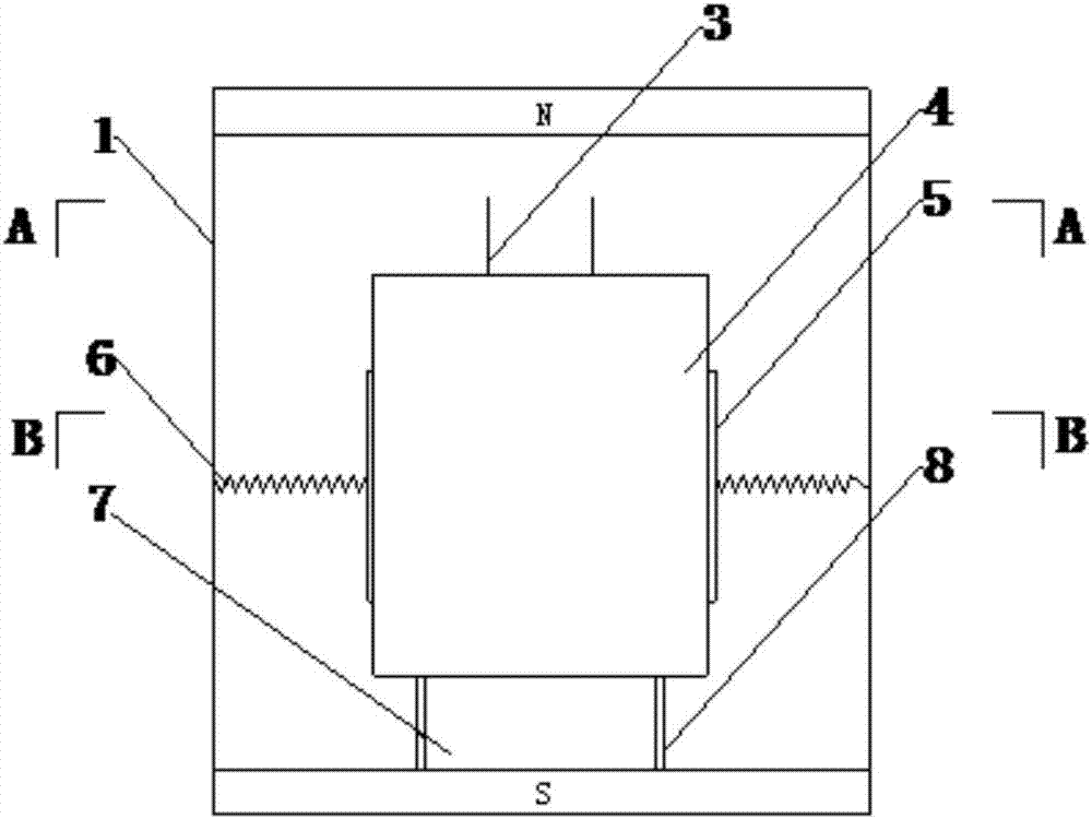 Multistage composite type energy absorption and dissipation damping device, application and method