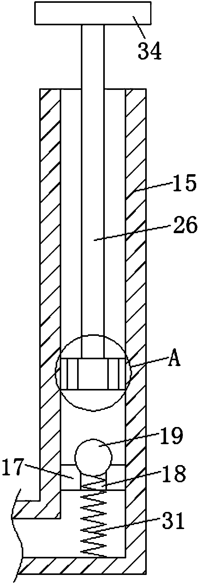 Vacuum medicine storage cabinet capable of achieving automatic alarming