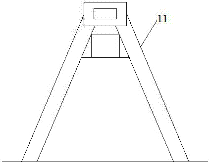 Bridge swivel construction structure