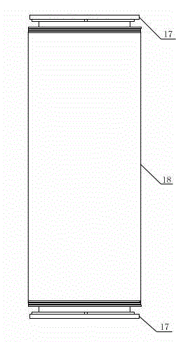 Stencil clamping sizing device and sizing method thereof