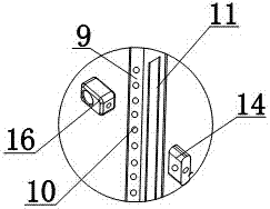 Ball screw-adjusting-type gas laser moving device