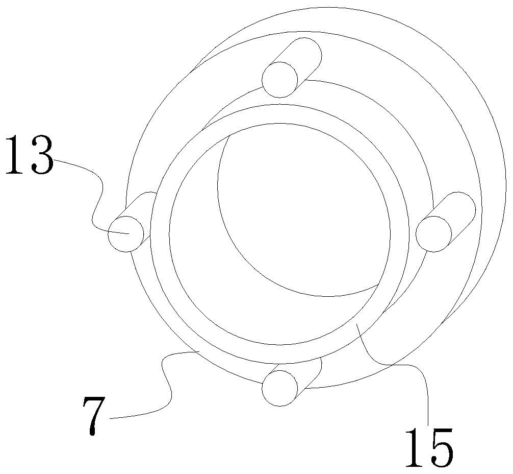 Extrusion head protection mechanism of extruder for plastic production