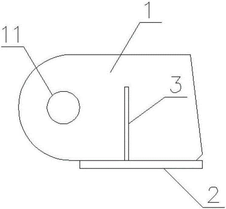 Device used for ship block supporting and hoisting