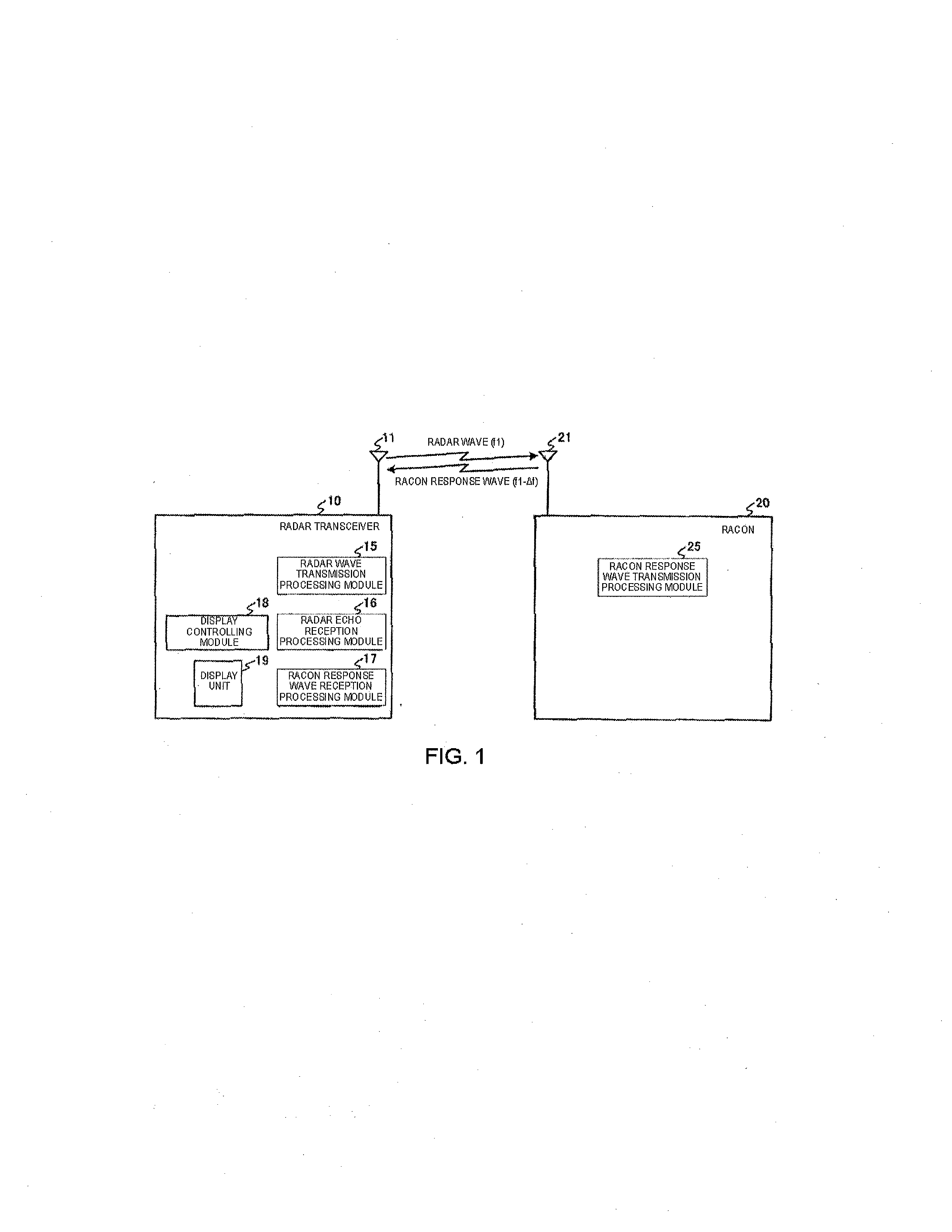 Radar system, transponder device, method for radar processing and computer readable media