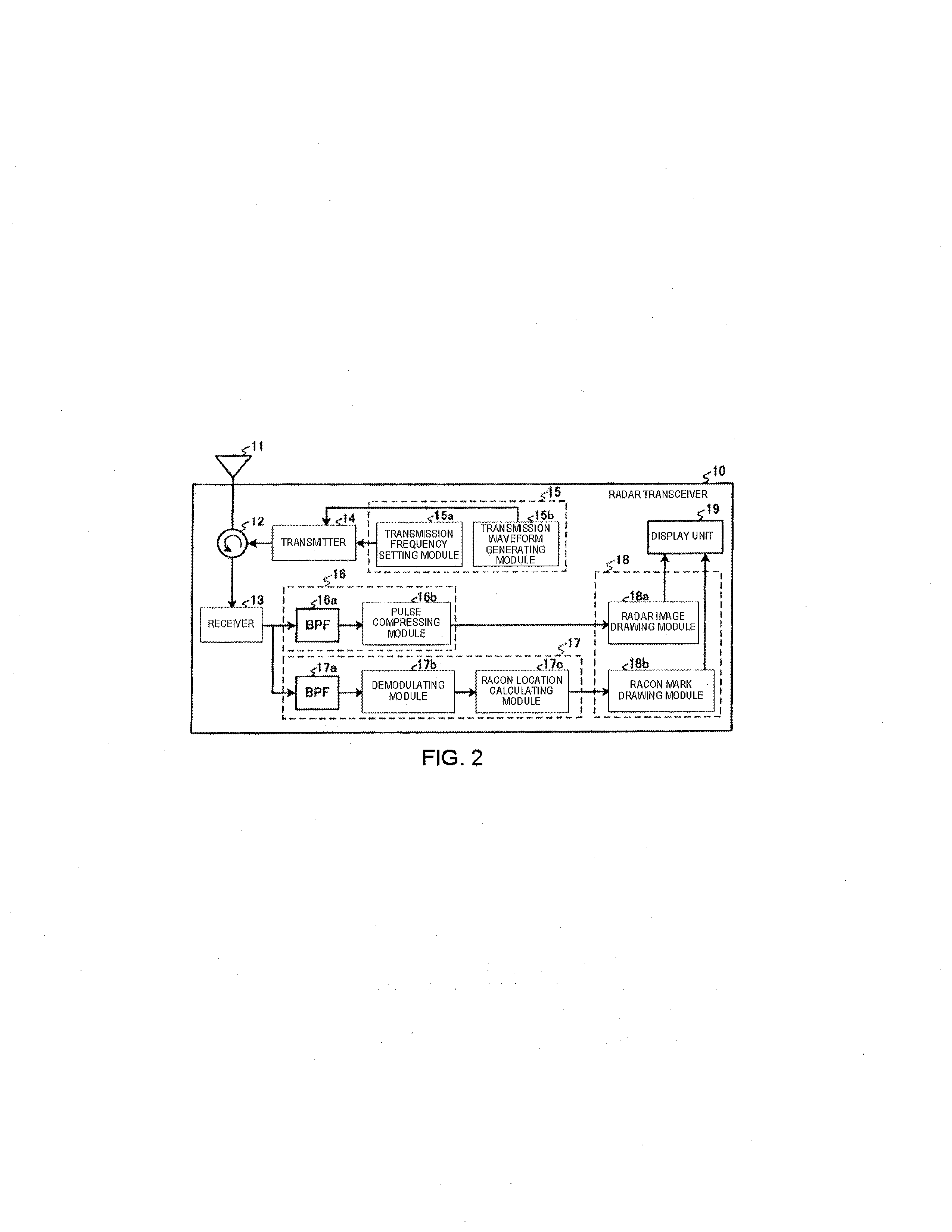 Radar system, transponder device, method for radar processing and computer readable media