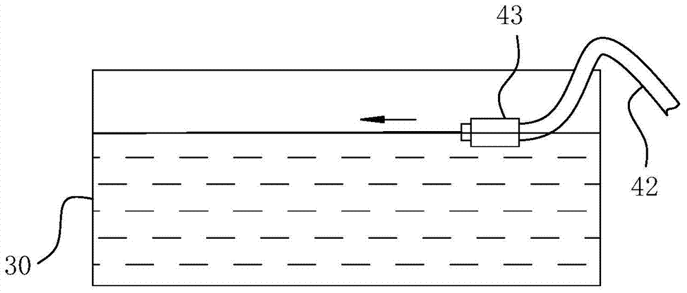 A gravure printing machine anti-condensation circulation ink return system