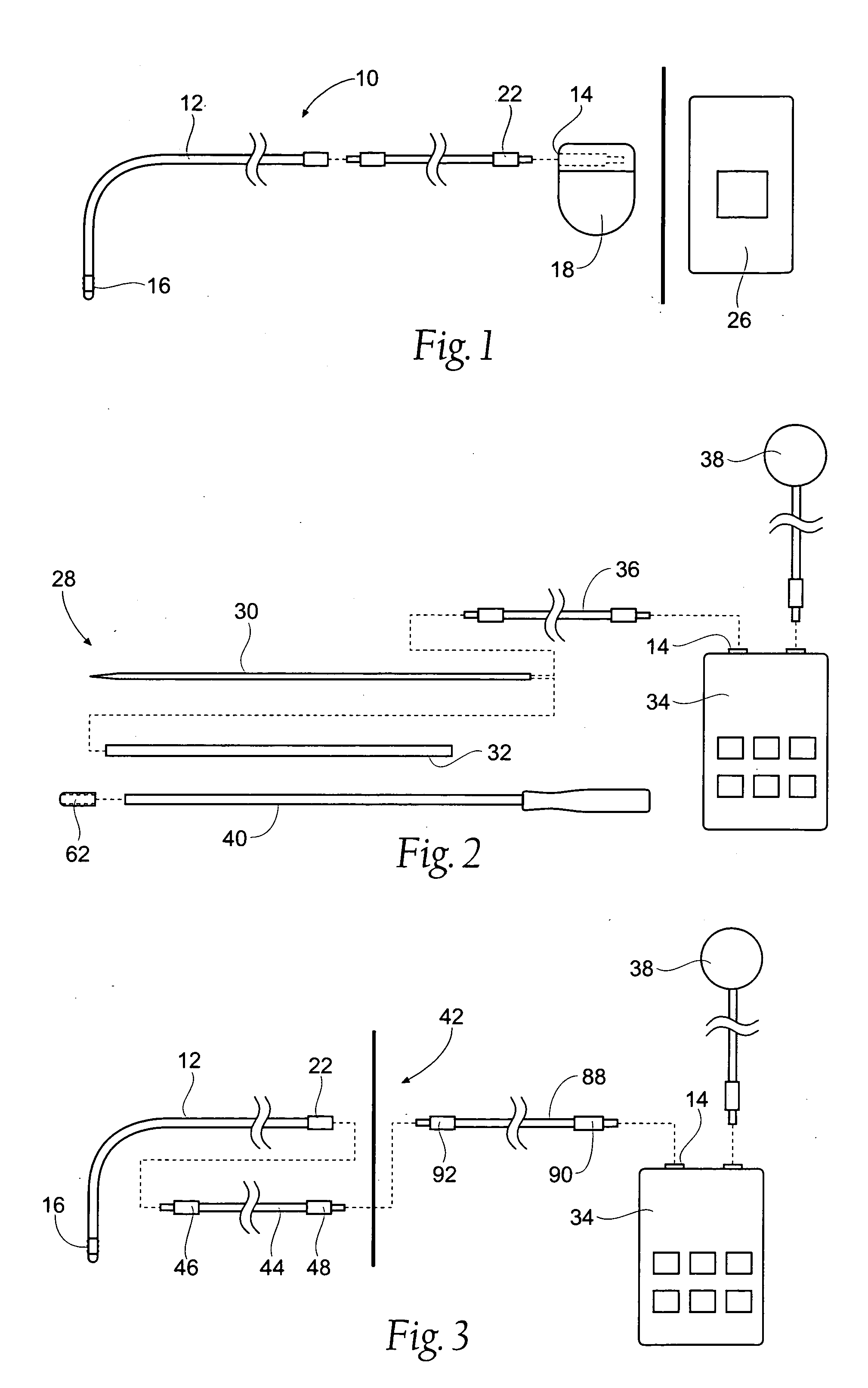 Lead and electrode structures sized and configured for implantation in adipose tissue and associated methods of implantation