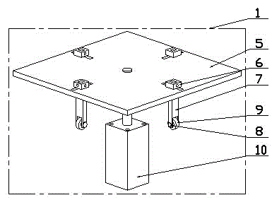 Inferior pot seedling removing and transplanting packaged type clamping end executor