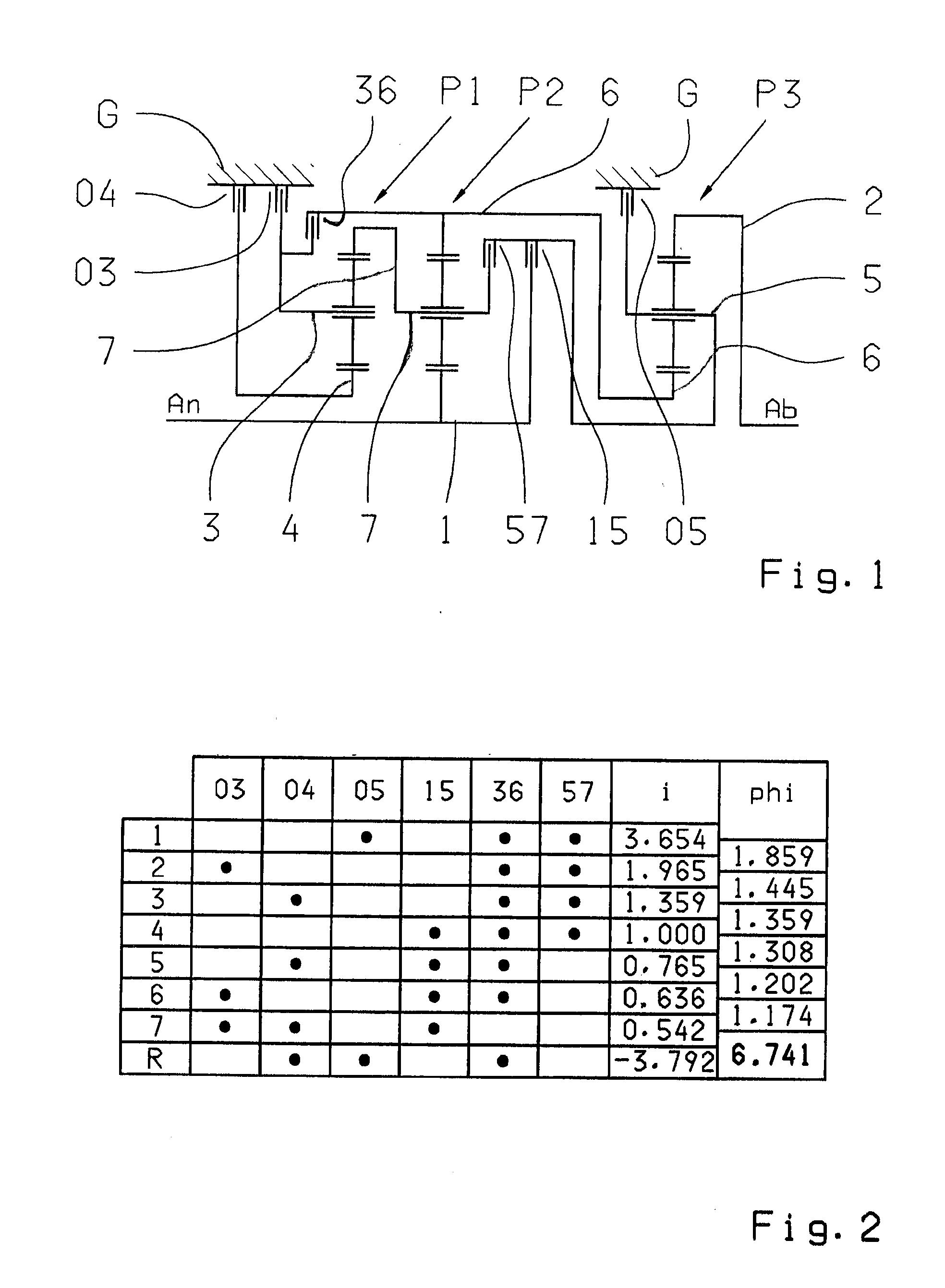 Multi-step transmission