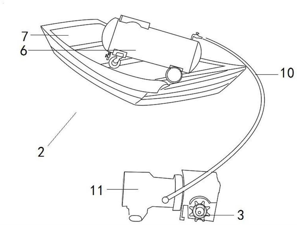 Seaweed plant transplanting device and transplanting method