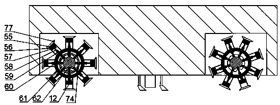 Air pressure type glass cleaning device