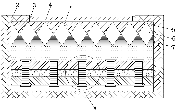 A pressure-resistant special stamping protective film