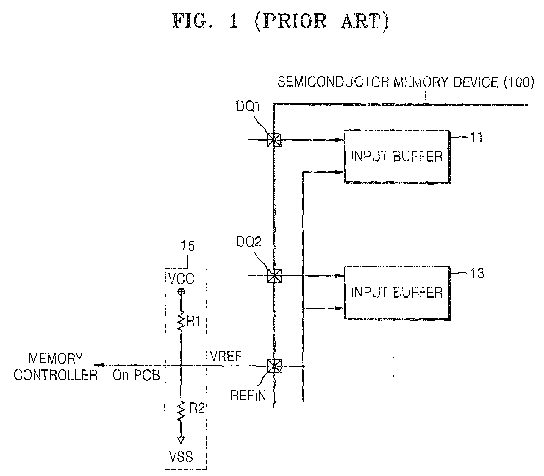 Internal reference voltage generating circuit for reducing standby current and semiconductor memory device including the same