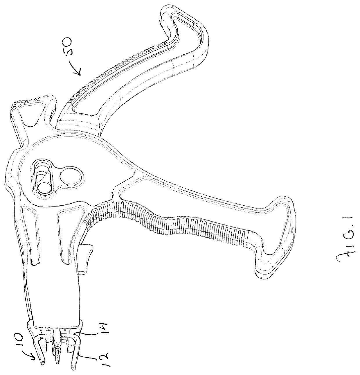 Bone staple inserter