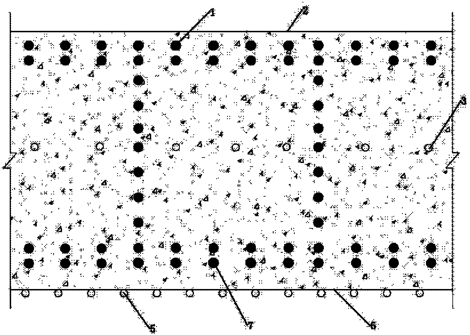 Construction method for shielding cooling system and steel lining wall of high temperature gas cooled reactor