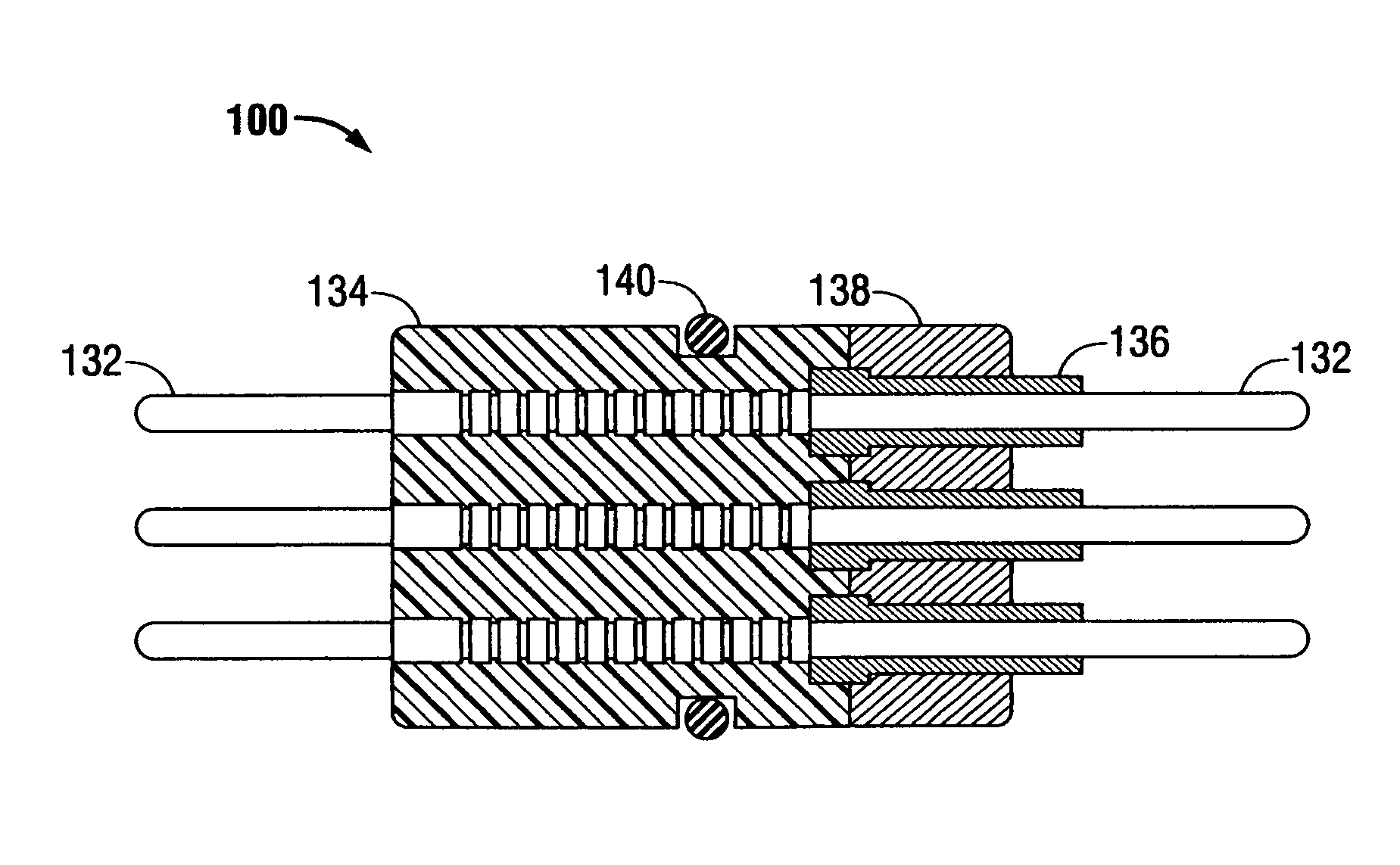 Electrical connectors and sensors for use in high temperature, high pressure oil and gas wells