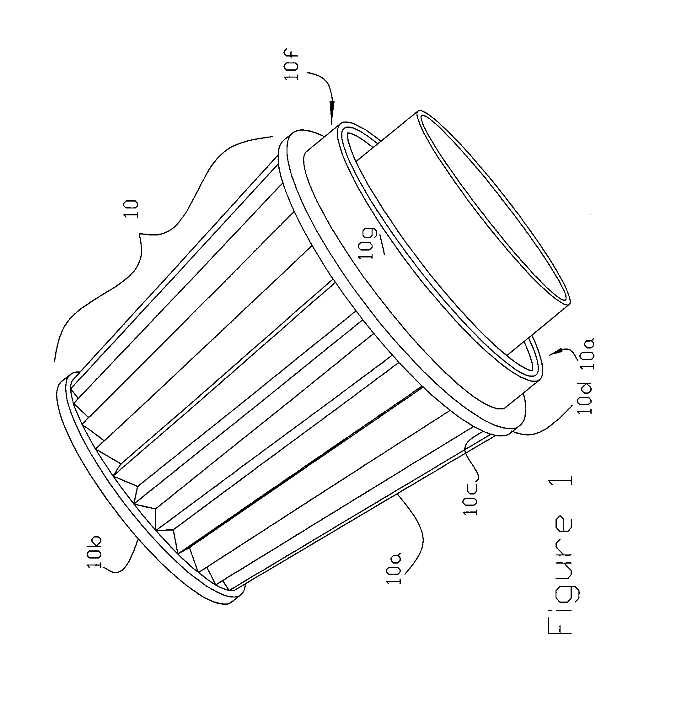 Composite air/hydrocarbon trap filter assembly