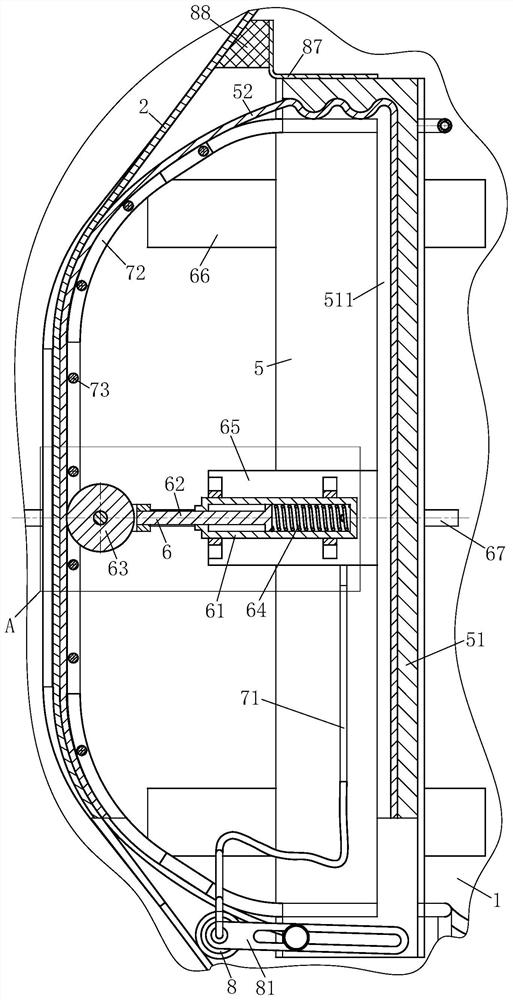 Grinding belt type strip steel side edge burr removing device