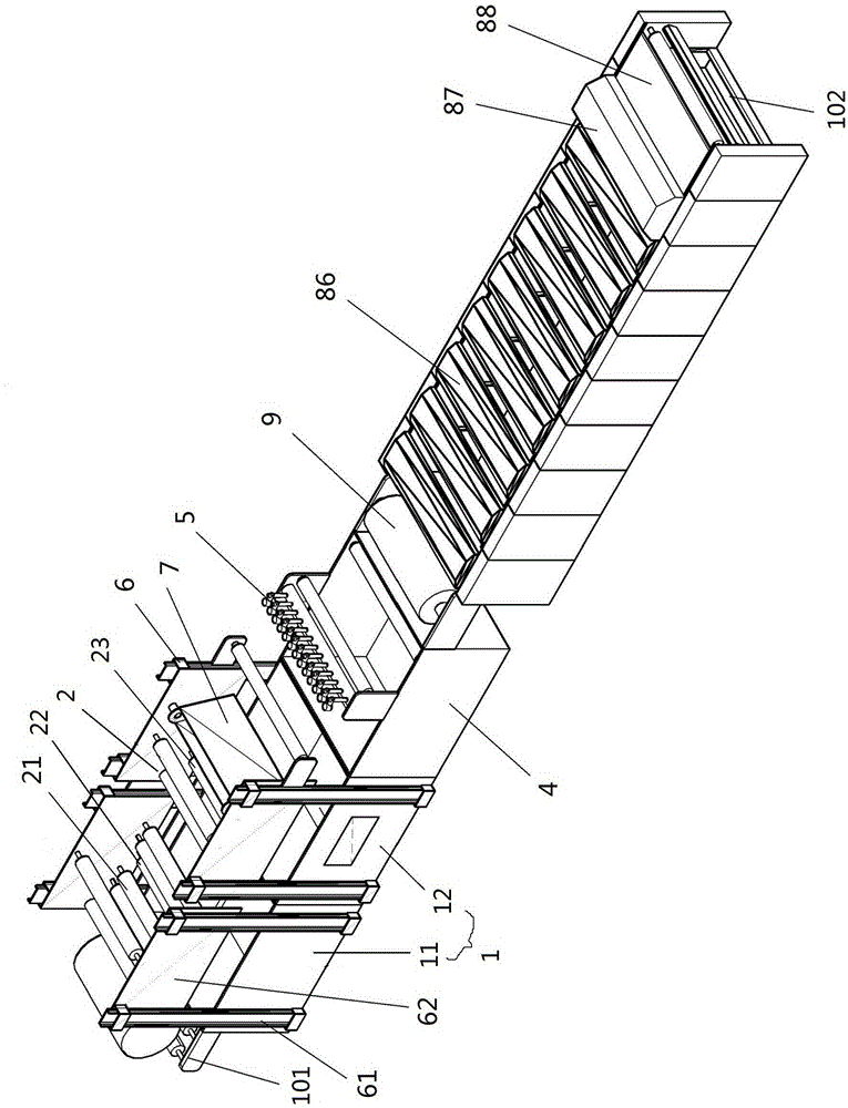 Washing preshrinking setting machine