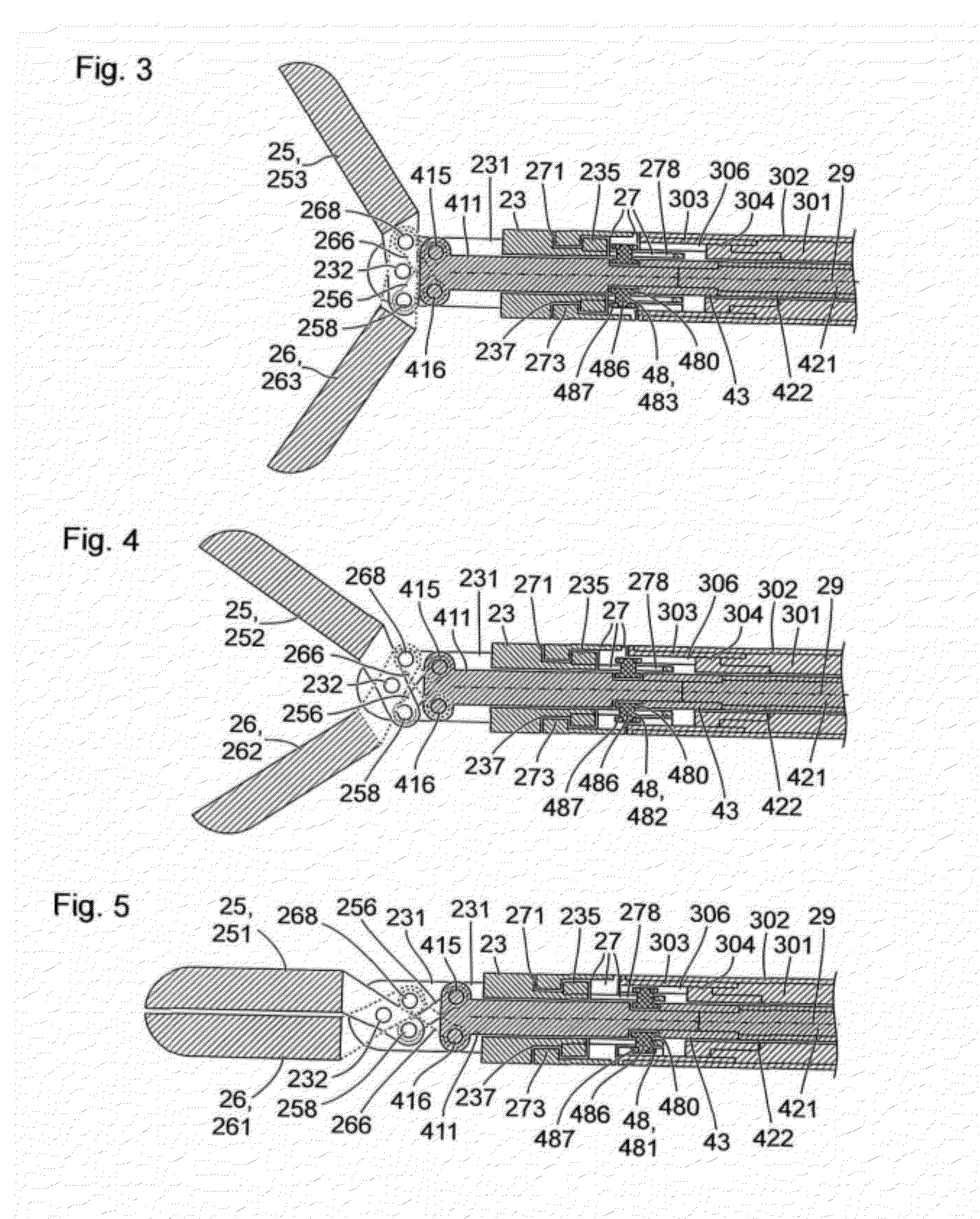 Tool for a micro-invasive surgical instrument