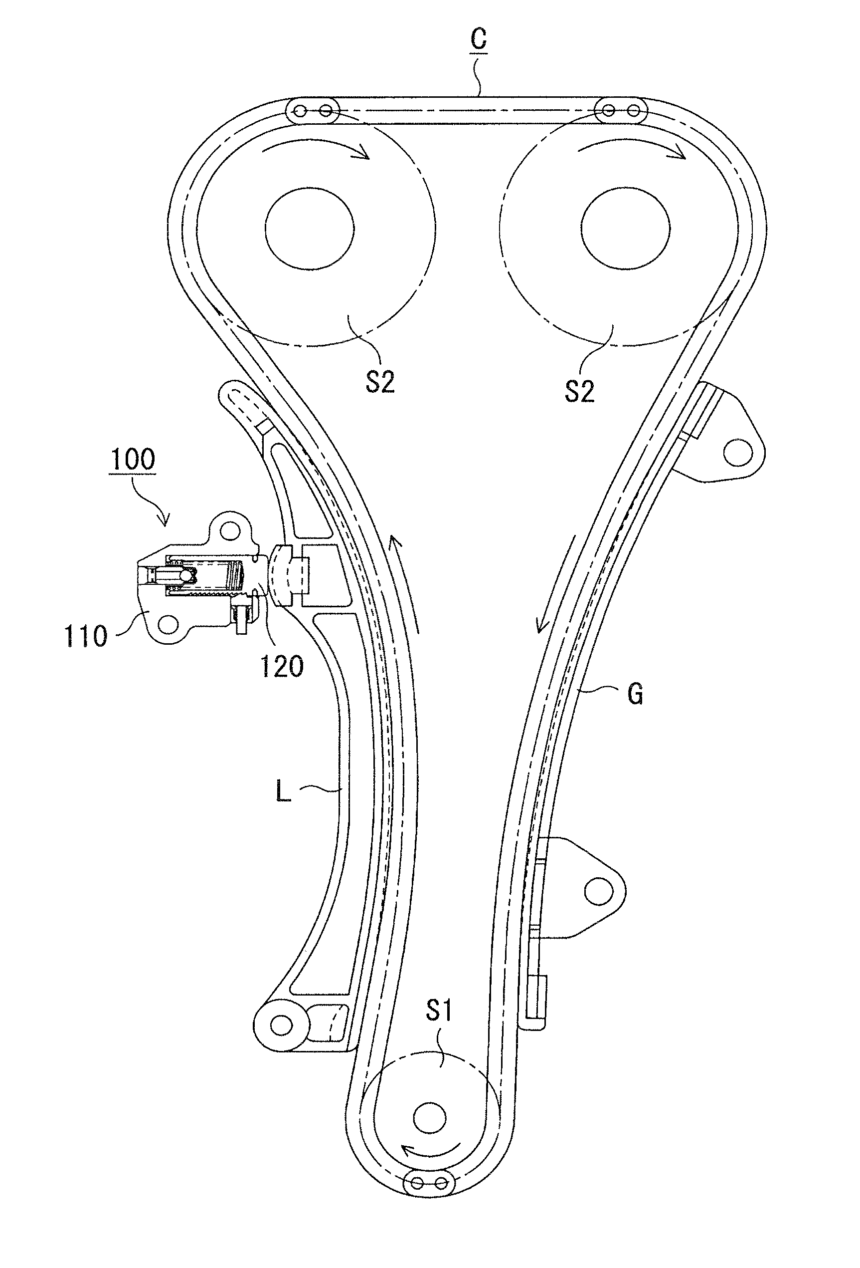 Ratchet-type tensioner