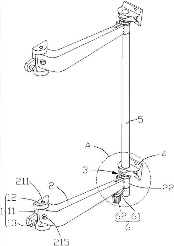 Door hinge structure with door slot gap adjusting function