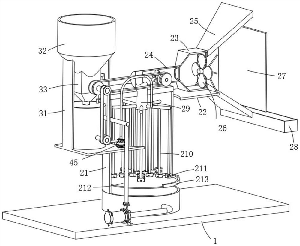 Environment-friendly treatment device for waste incineration smoke dust