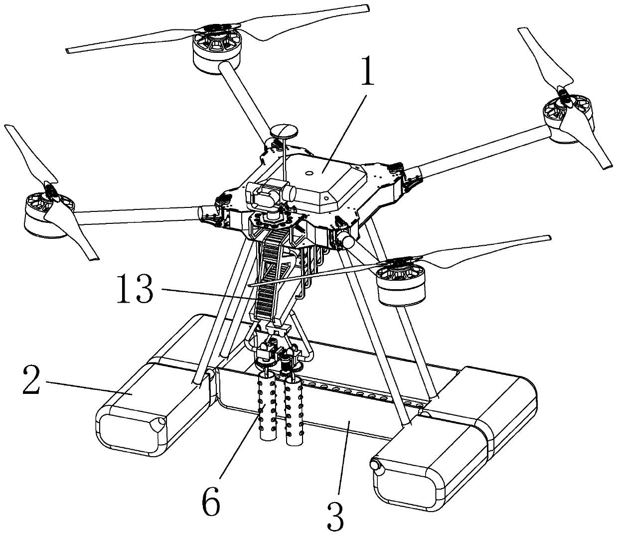 Intelligent unmanned equipment for cleaning dirt on water surface