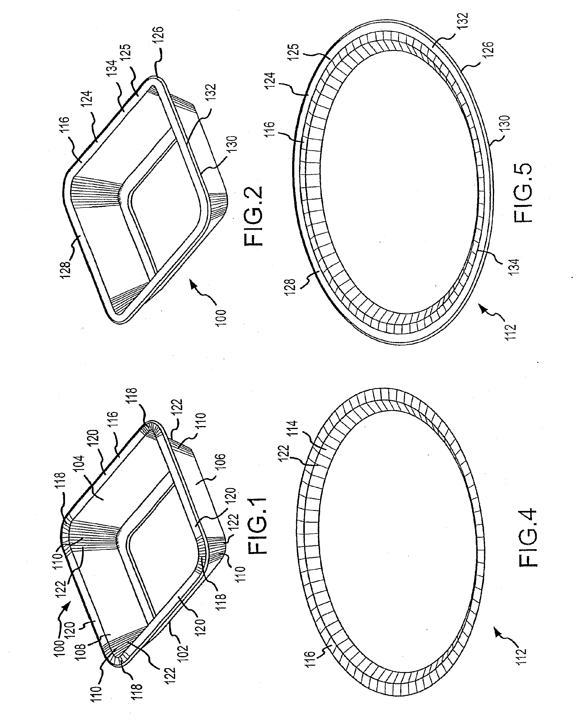 Container Having A Rim Or Other Feature Encapsulated By Or Formed From Injection-Molded Material