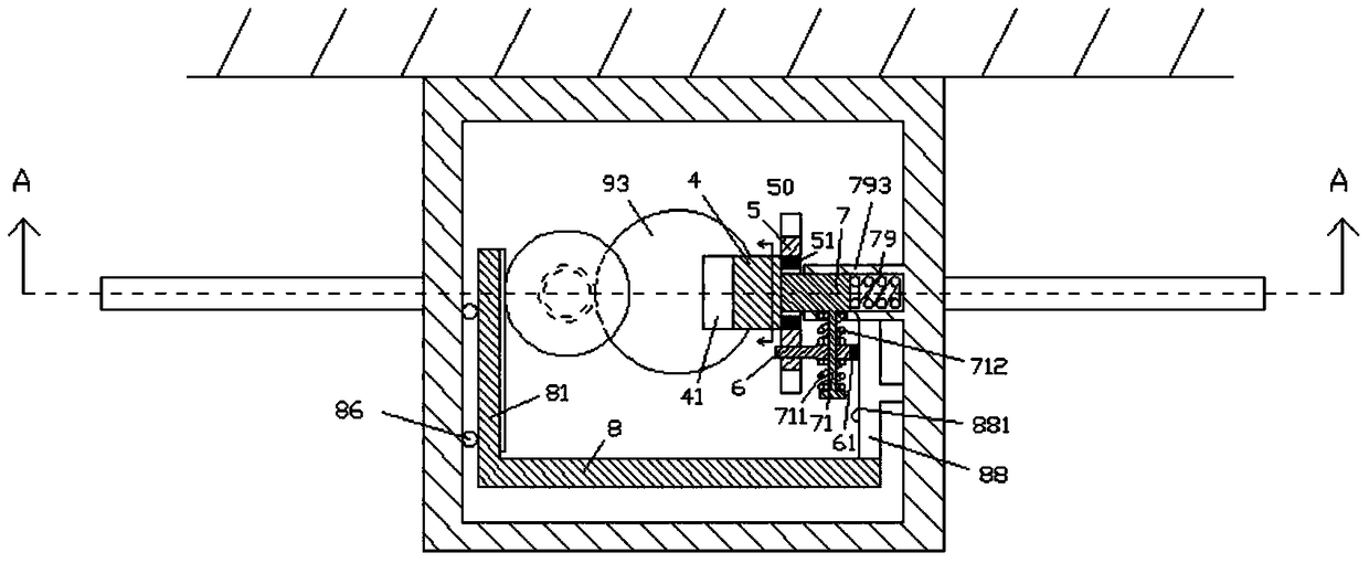 A shock-absorbable computer display device assembly with rollers