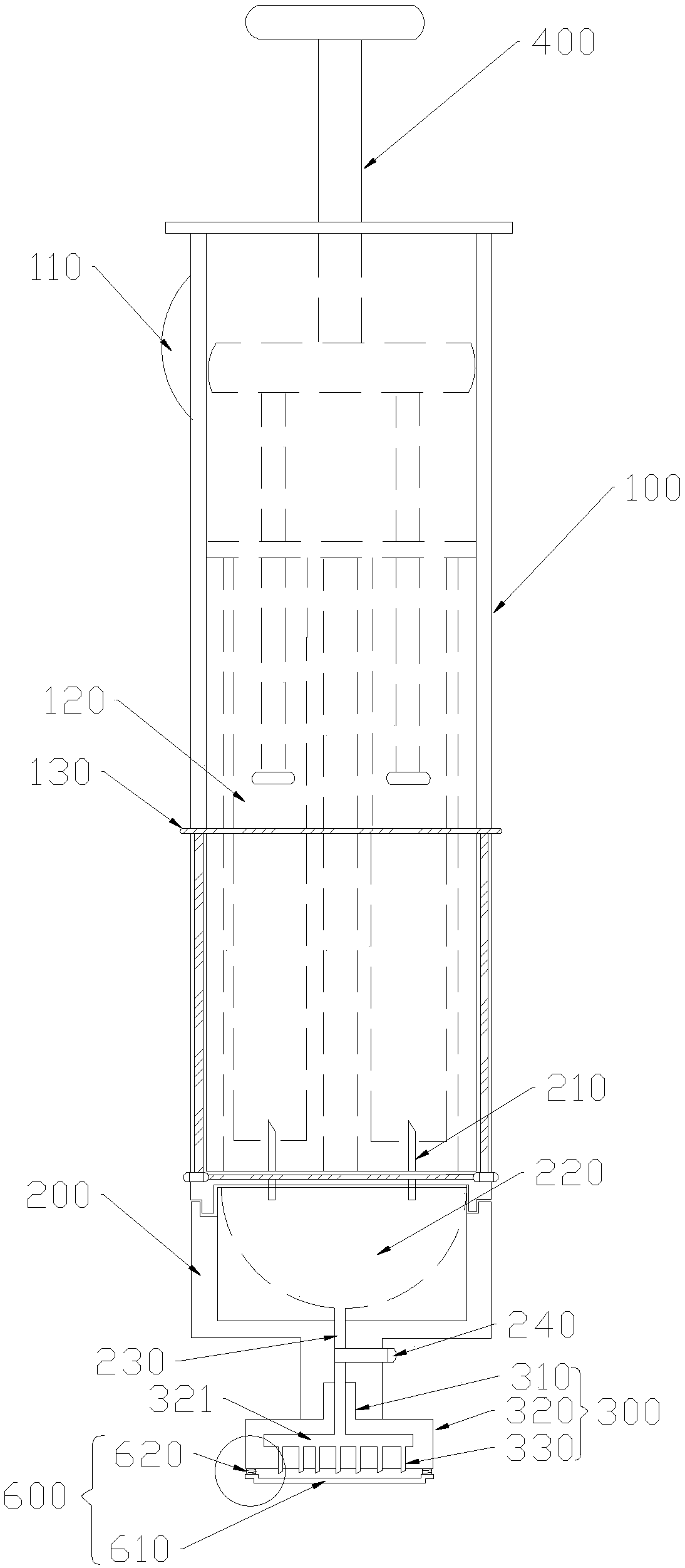 Hypodermic syringe