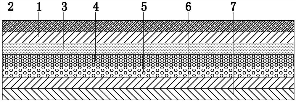 Non-woven fabric composite material for filter mask