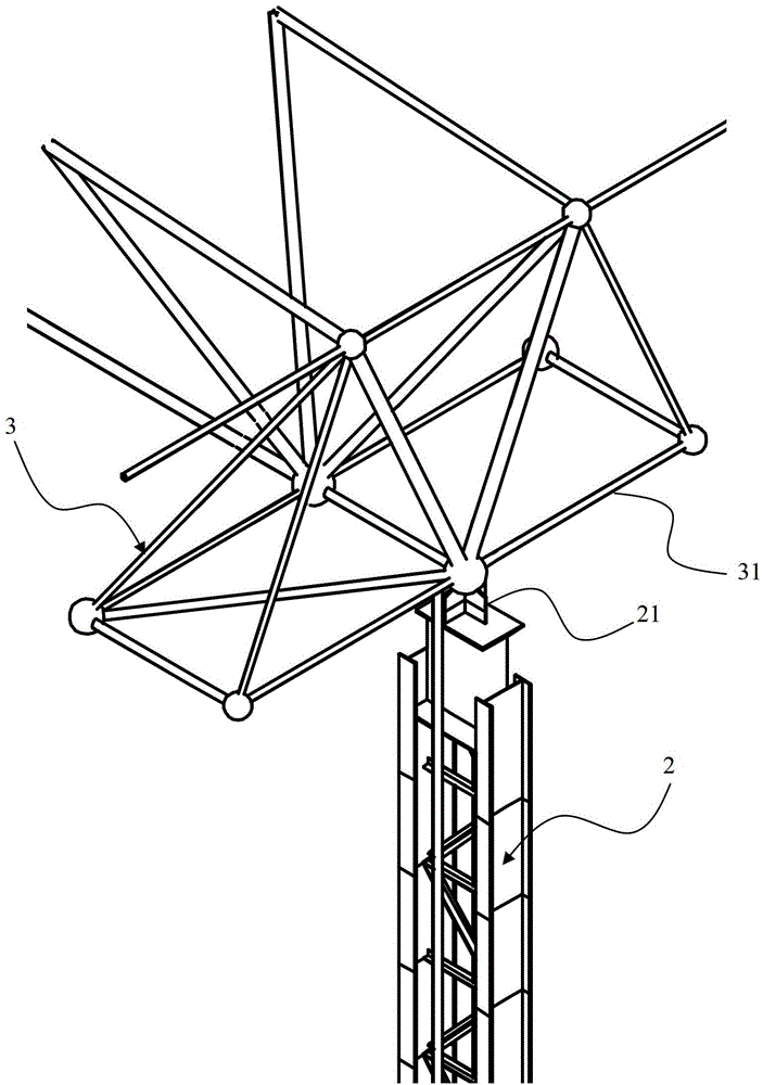 Unloading method of net frame lifting frames