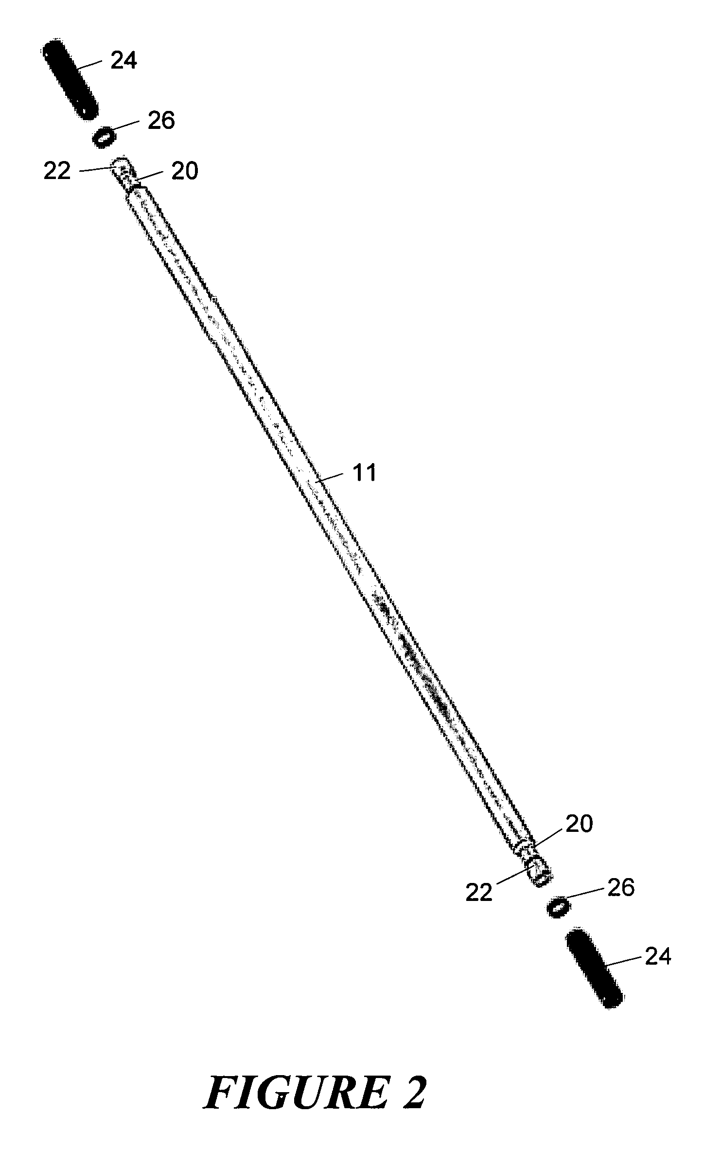 NMR spectrometer with flowthrough sample container