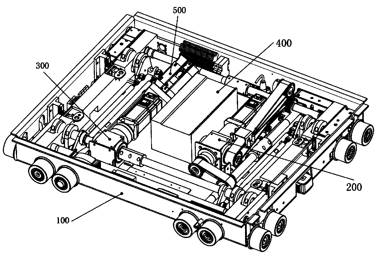 Four-way walking trolley