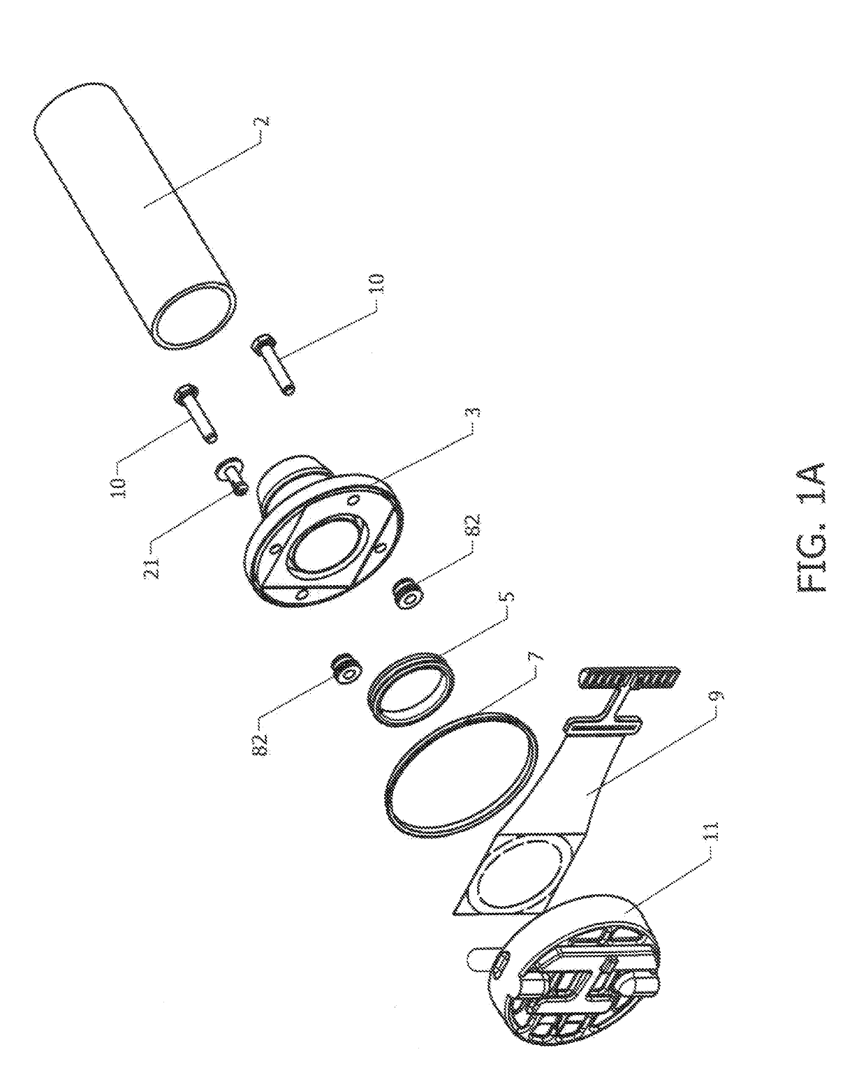 Device for Aseptically Connecting Large Bore Tubing