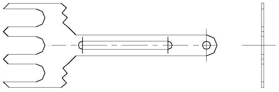 A vertical open ice breaking high voltage isolating switch