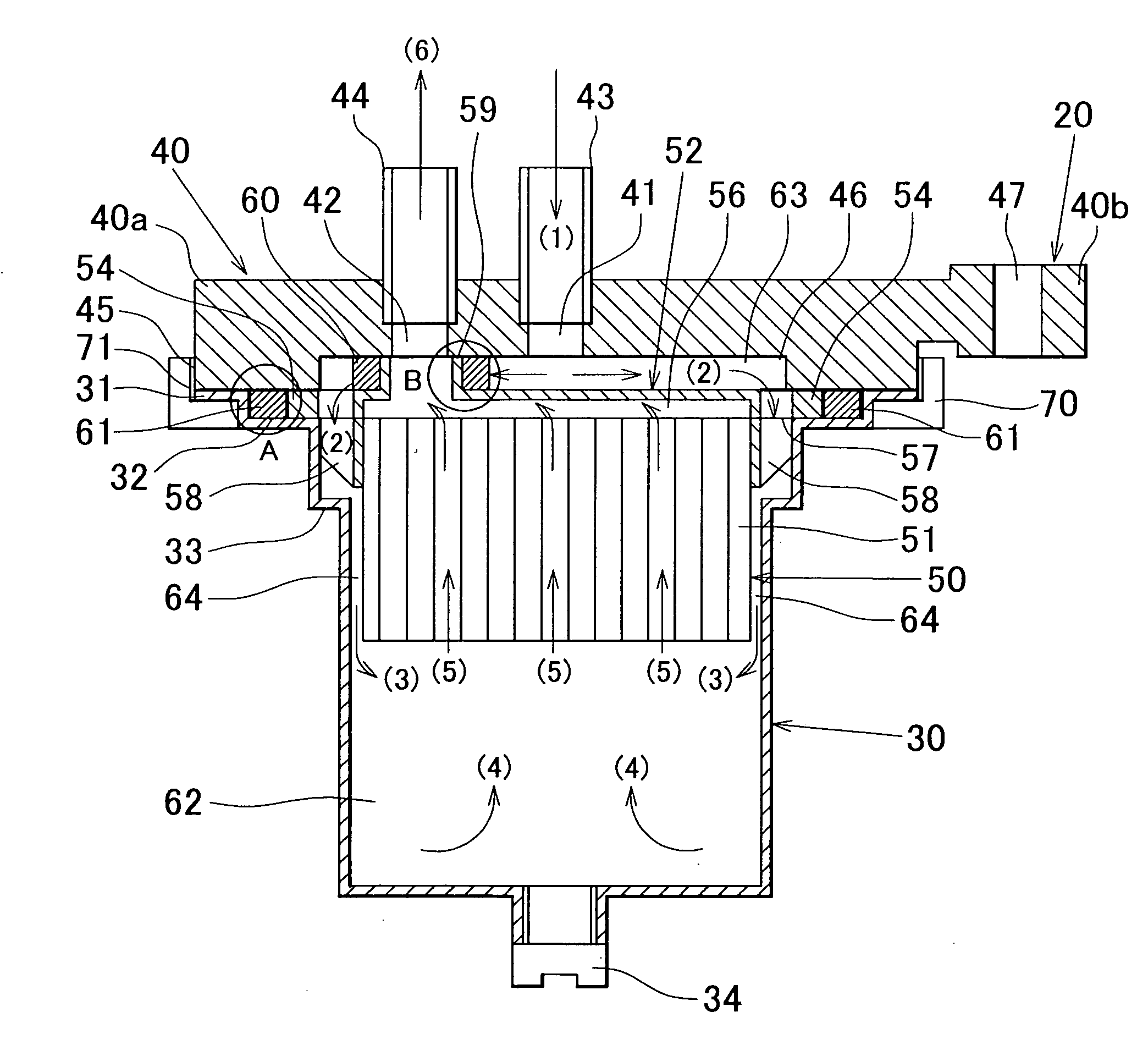 Diesel filter