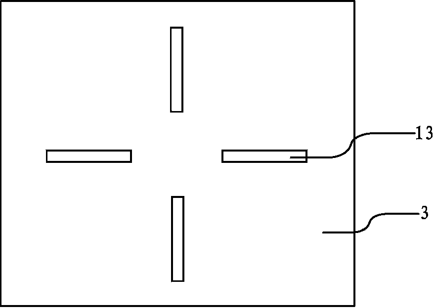 Infrared light-emitting diode with embedded expanded electrode