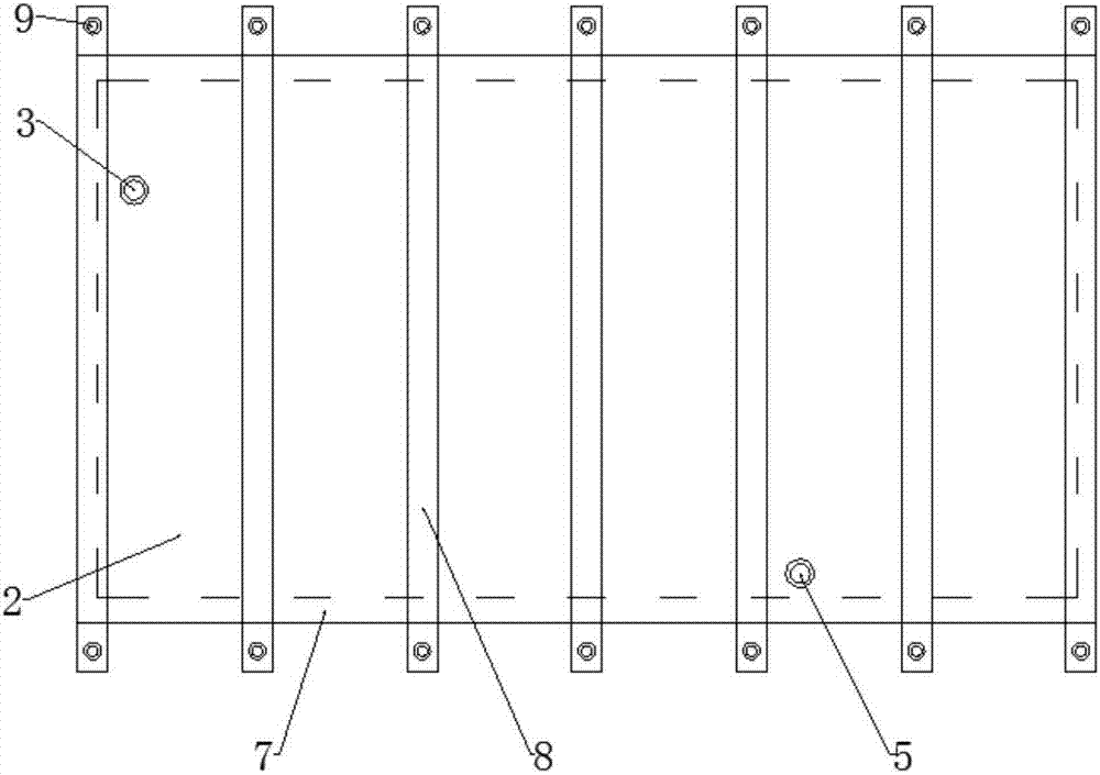 Vacuum auxiliary anchor sealing construction method of reversed anchor pocket