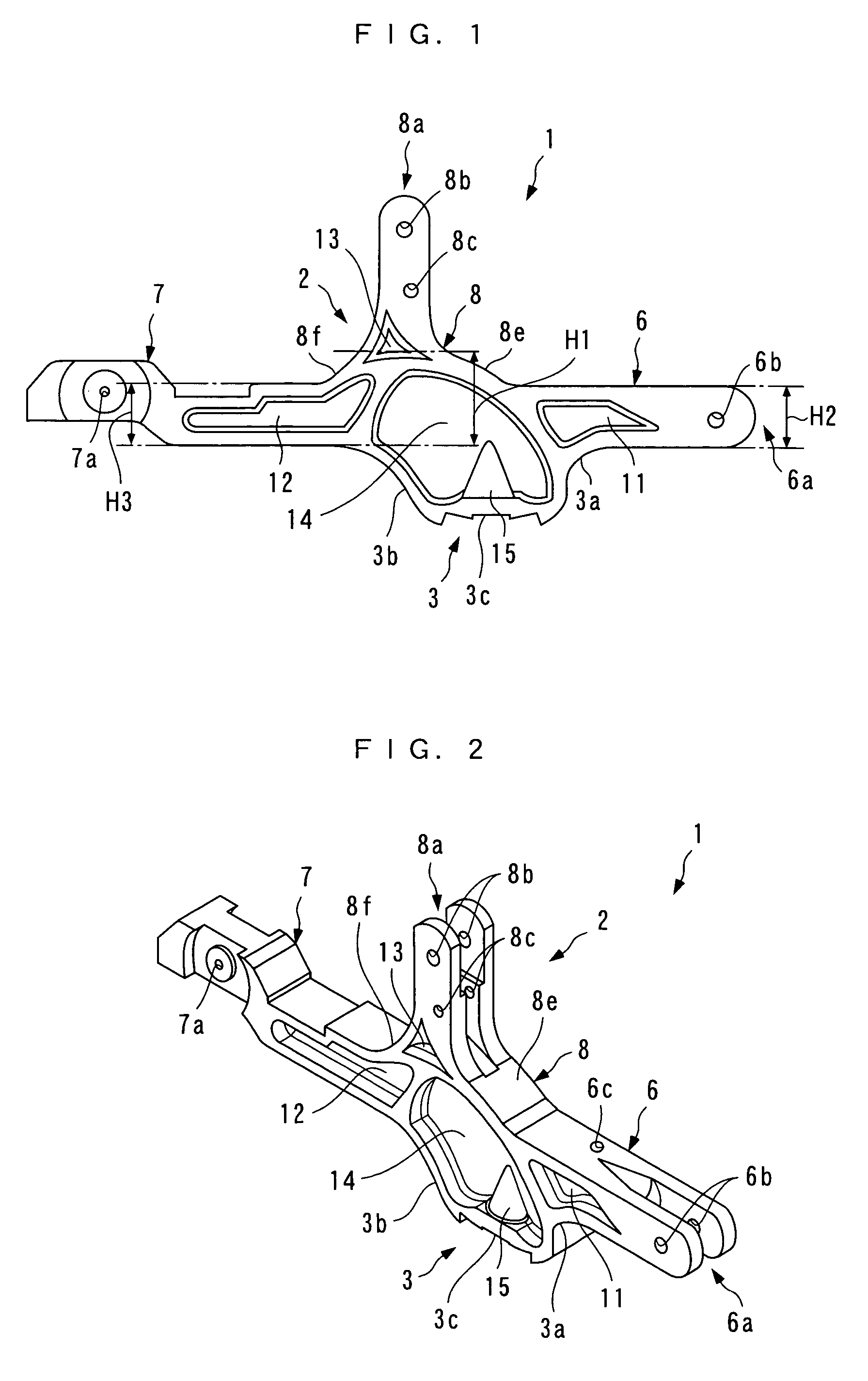 Action part for piano