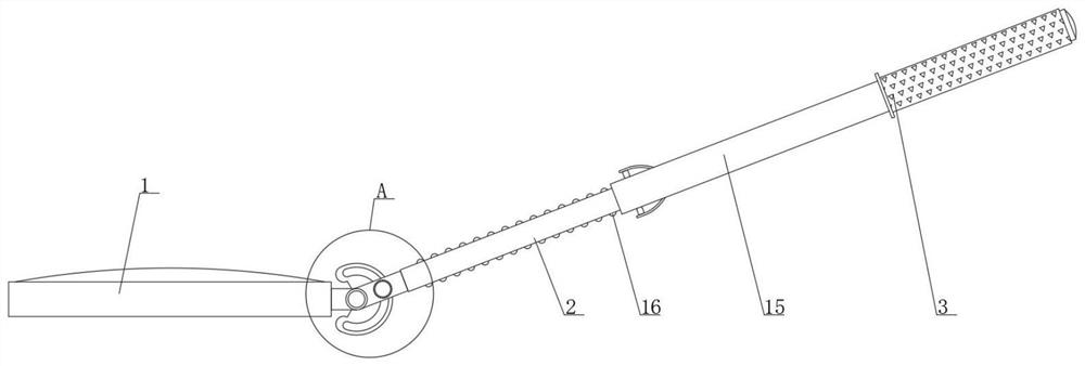 Anti-fogging observation mirror for department of stomatology