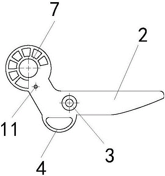 Overturn supporting mechanism