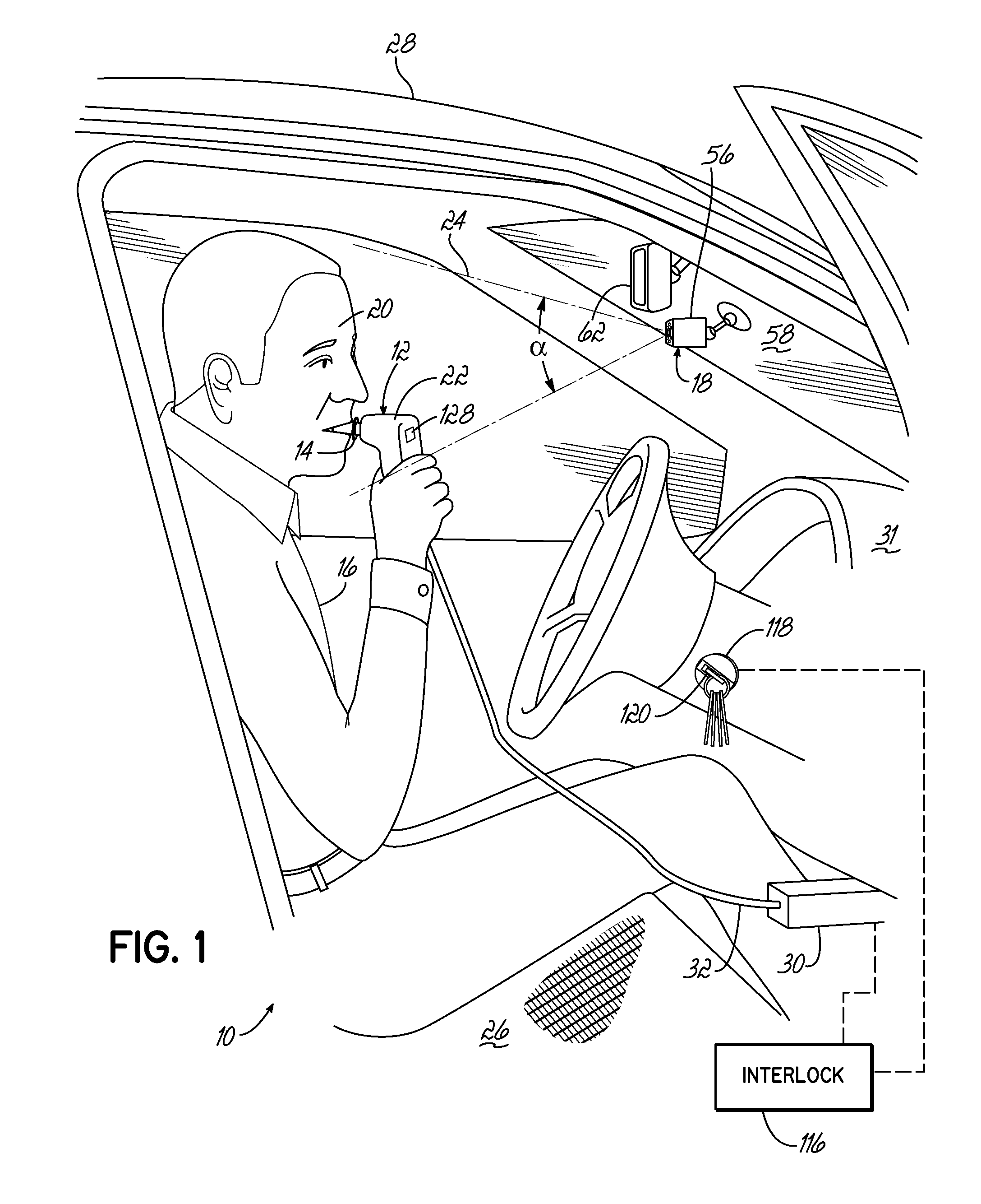 Chemical impairment detection system and method of use to reduce circumvention