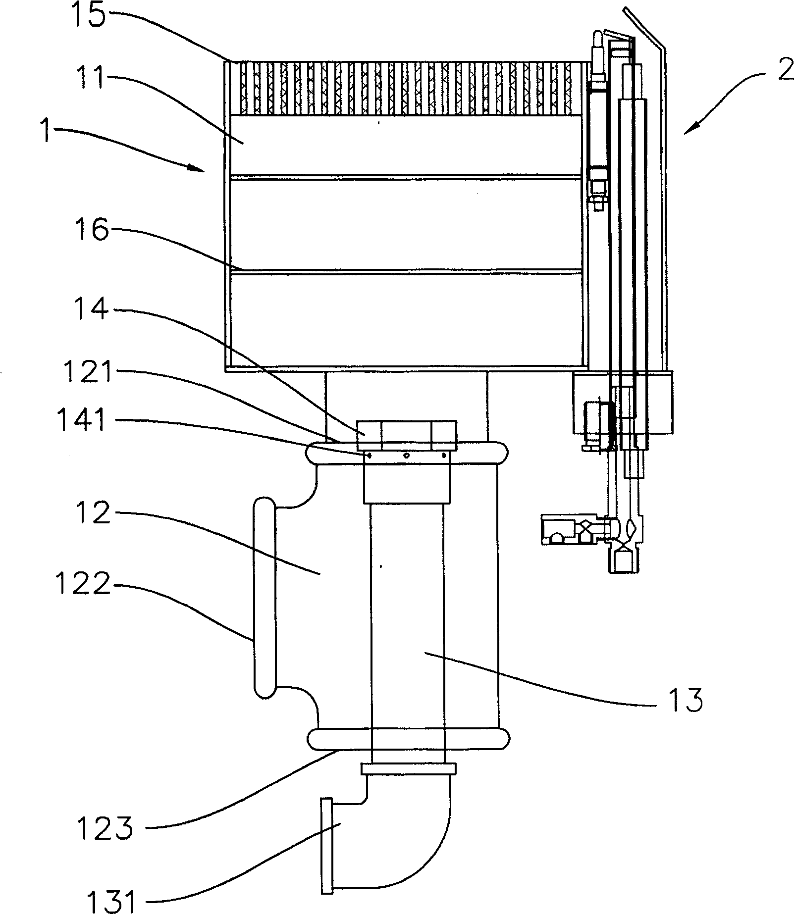 Pre-mixing burner