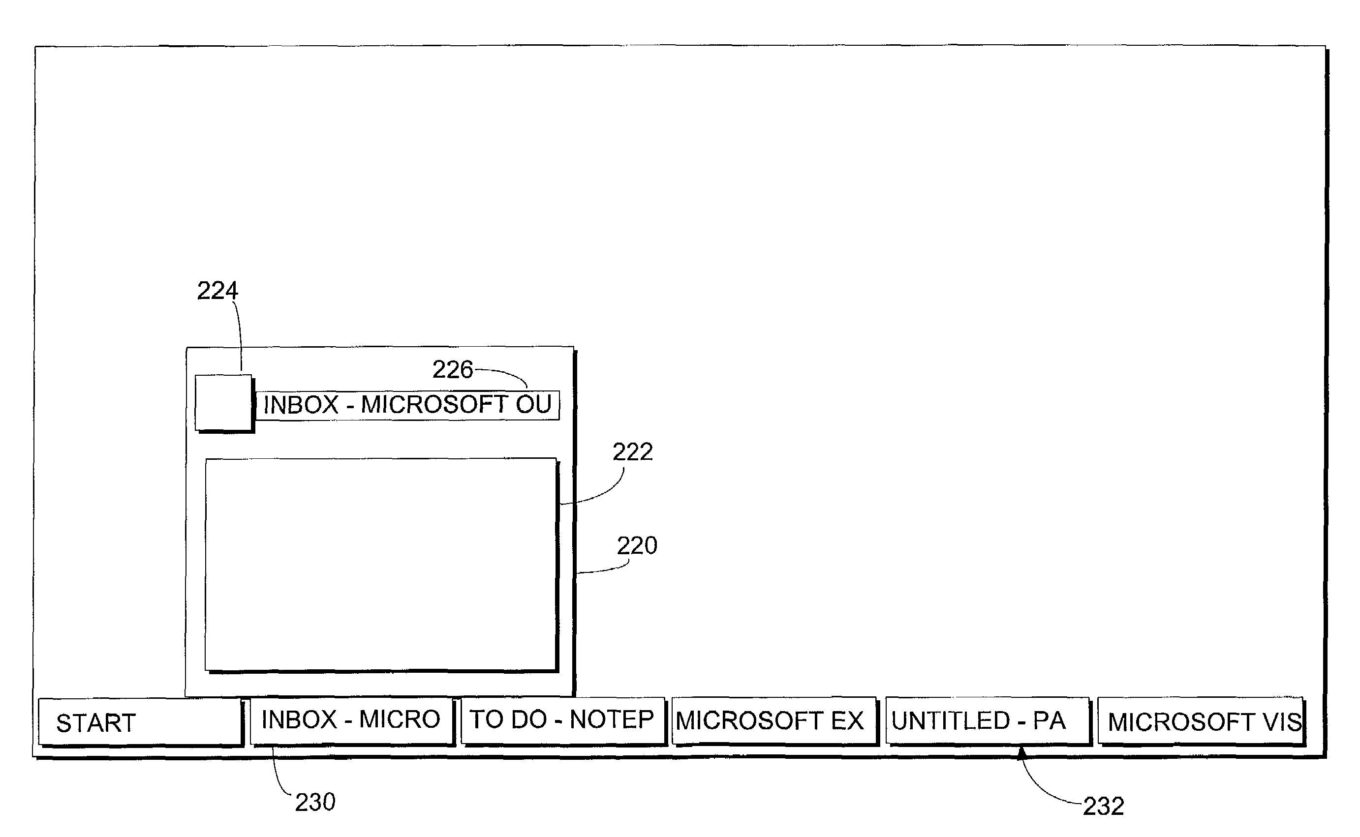 Method and system for switching between multiple computer applications