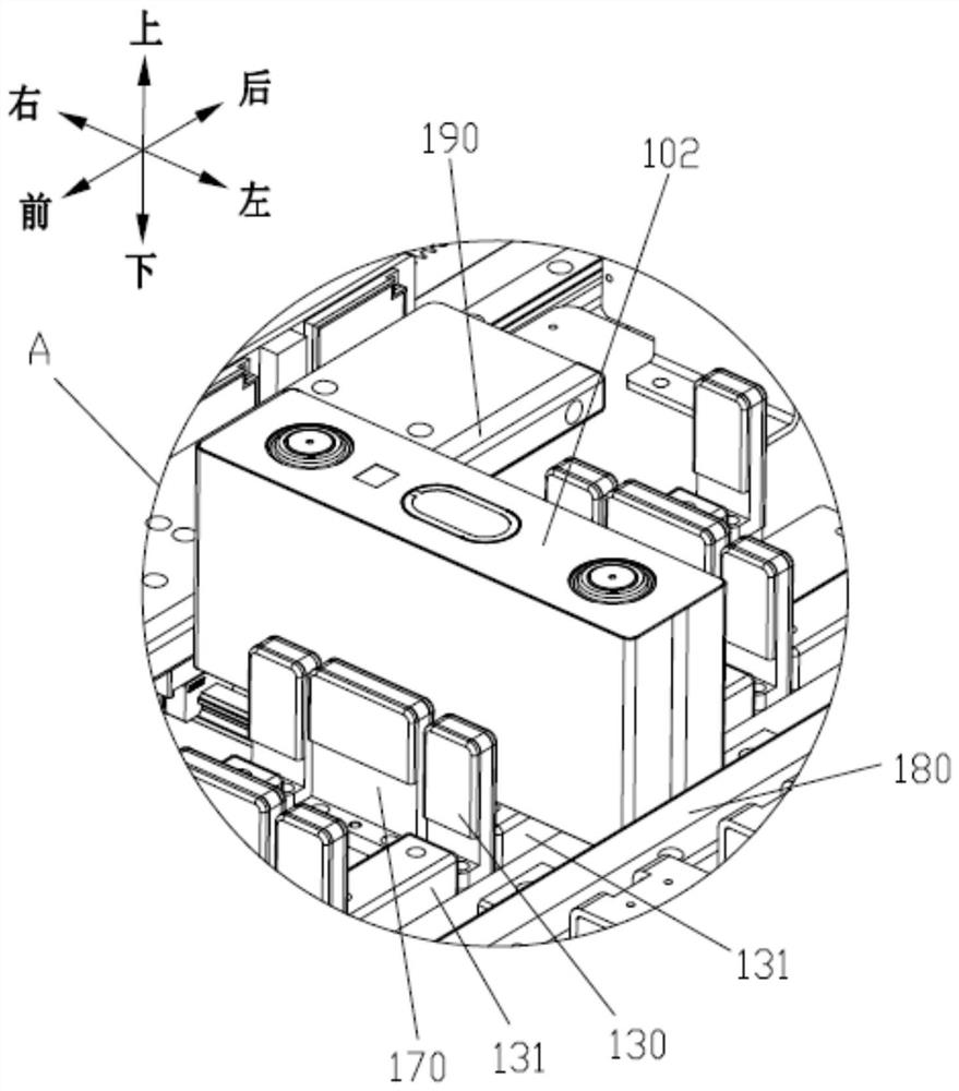 Battery cell transferring sliding table device