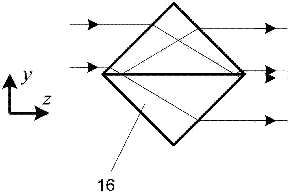 Spectral synchronous phase-shift common-path interference microscopic-detection device and detection method