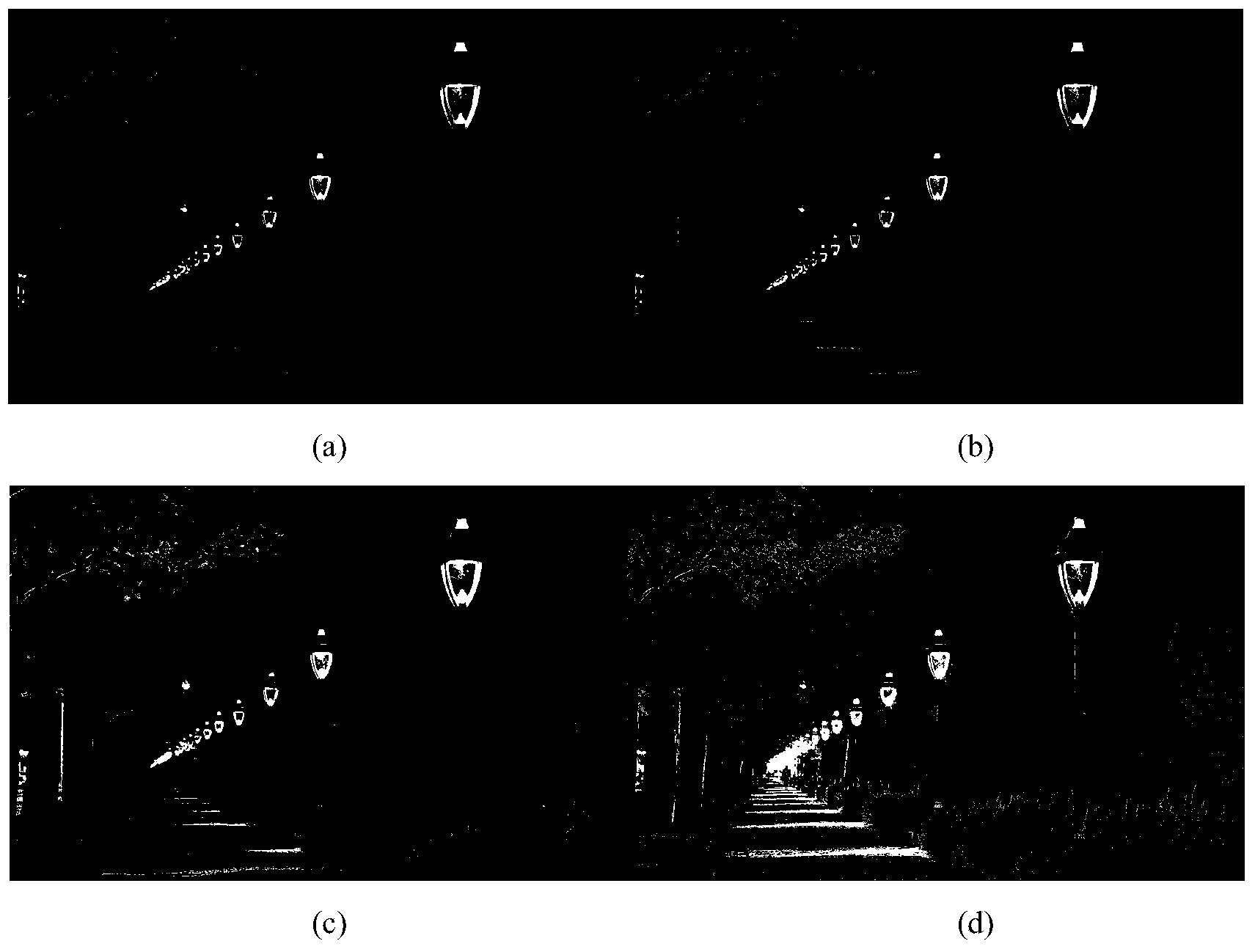 Nighttime color image enhancement method based on purpose optimization and histogram equalization